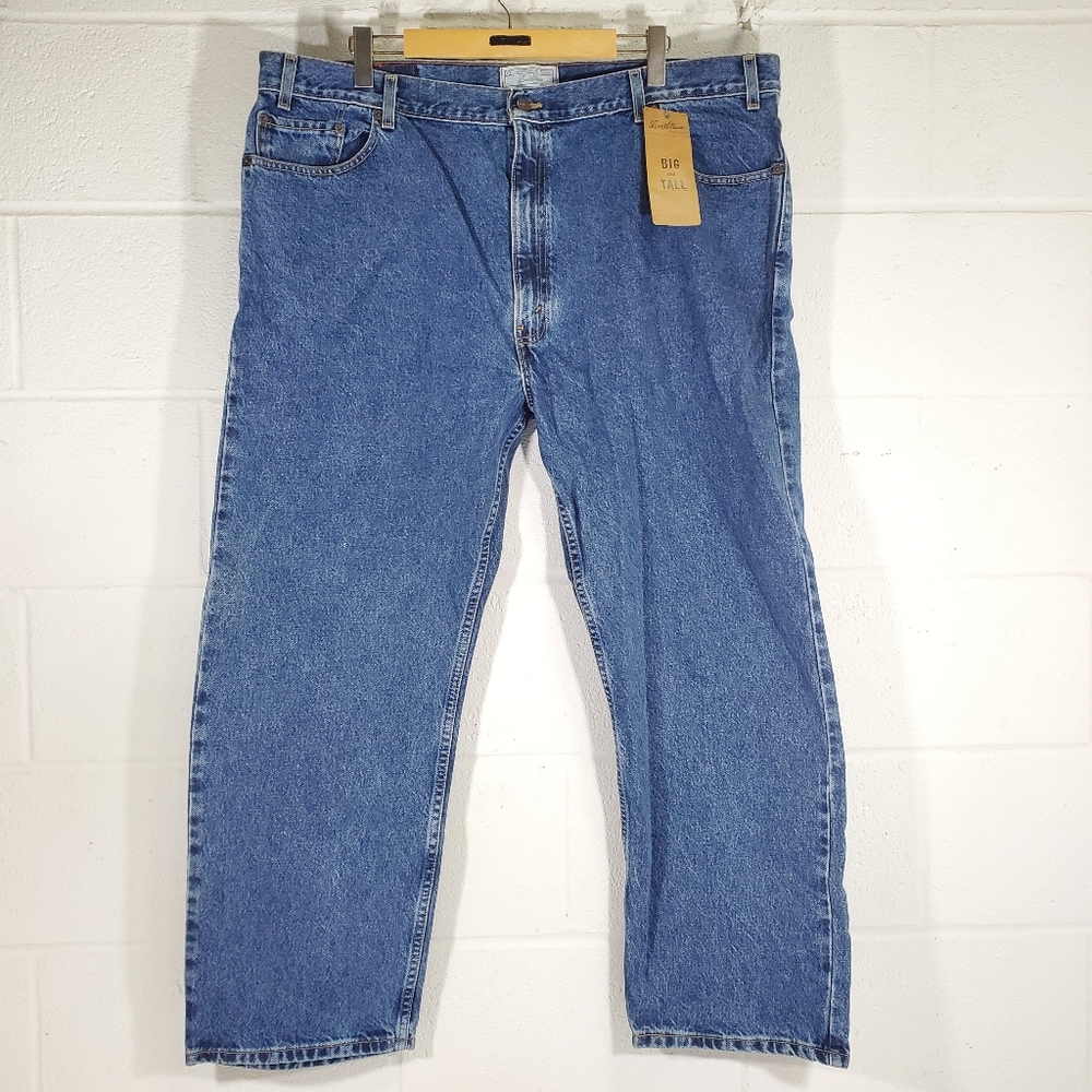 New Levi Strauss Signature Regular Fit Big & Tall NEW Jeans Straight Leg 46x30